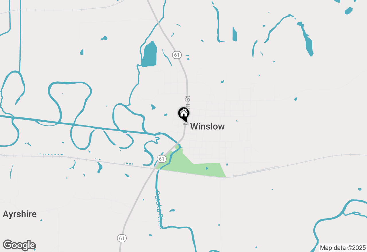 Map of 301 N Main Street, Winslow, IN 47598