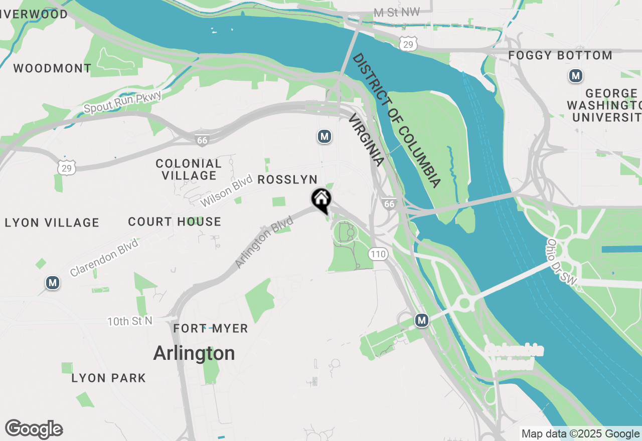 Map of 1425 N Nash Street #N-304, Arlington, VA 22209