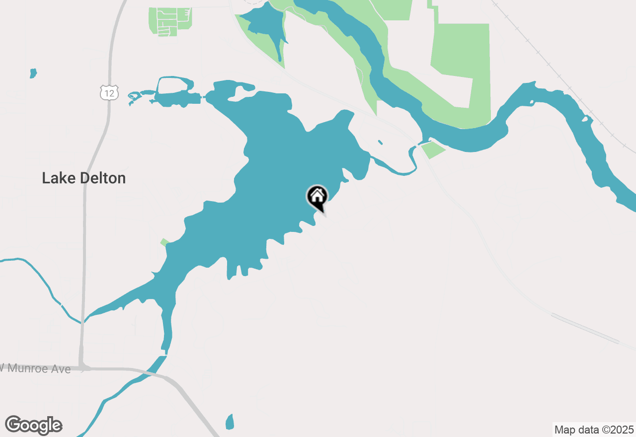Map of 1093 Canyon Road #403, Wisconsin Dells, WI 53965