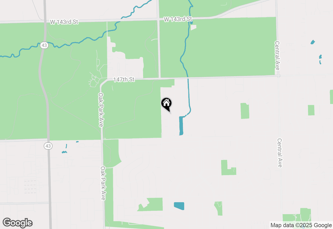 Map of 6333 Carriage Way, Oak Forest, IL 60452