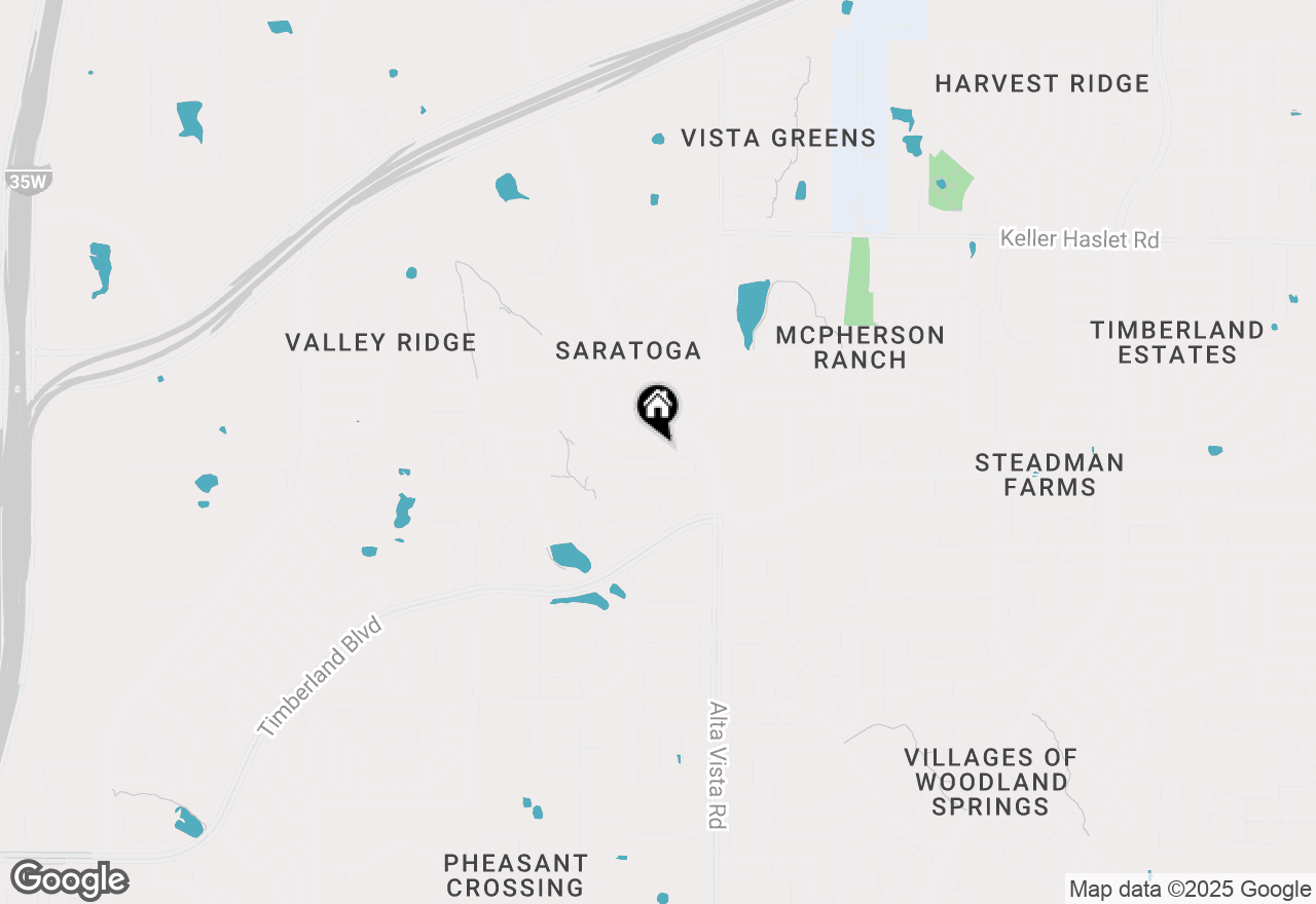 Map of 3509 Beekman Drive, Fort Worth, TX 76244