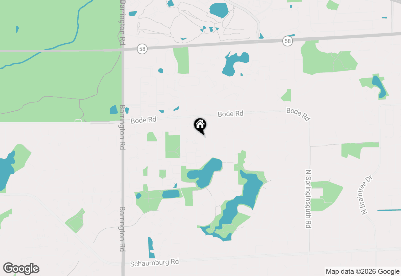 Map of 613 Shaw Court, Schaumburg, IL 60194