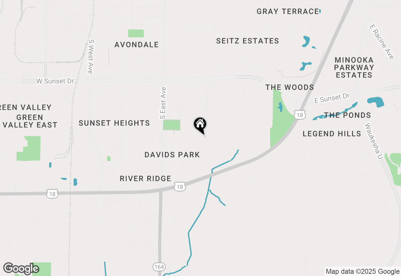 Map of 433 Standing Stone Dr #16-38, Waukesha, WI 53189