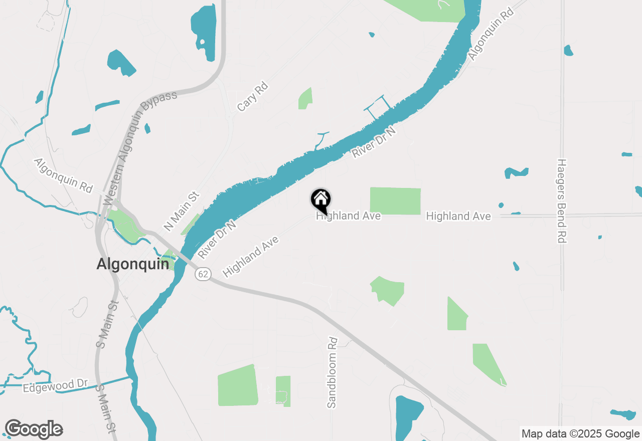 Map of 530 Old Oak Circle, Algonquin, IL 60102