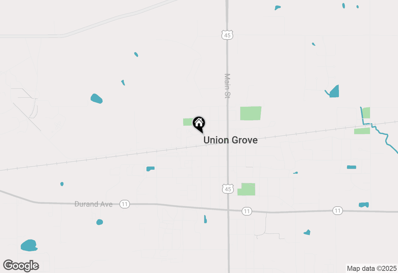Map of 908 High St, Union Grove, WI 53182