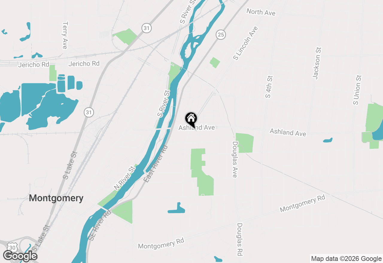 Map of 1008 S Lincoln Avenue, Aurora, IL 60505