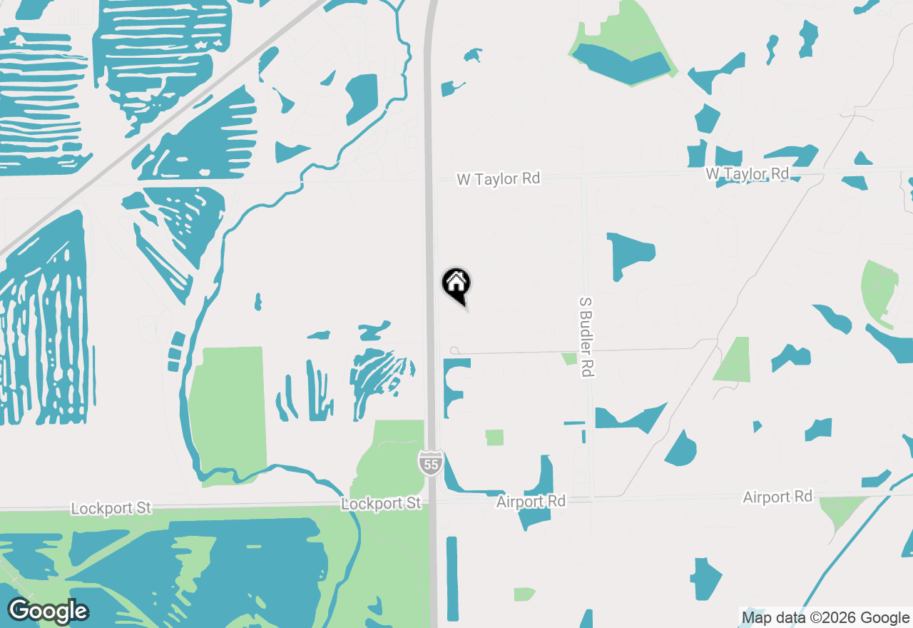 Map of 2075 Longwood Court, Romeoville, IL 60446