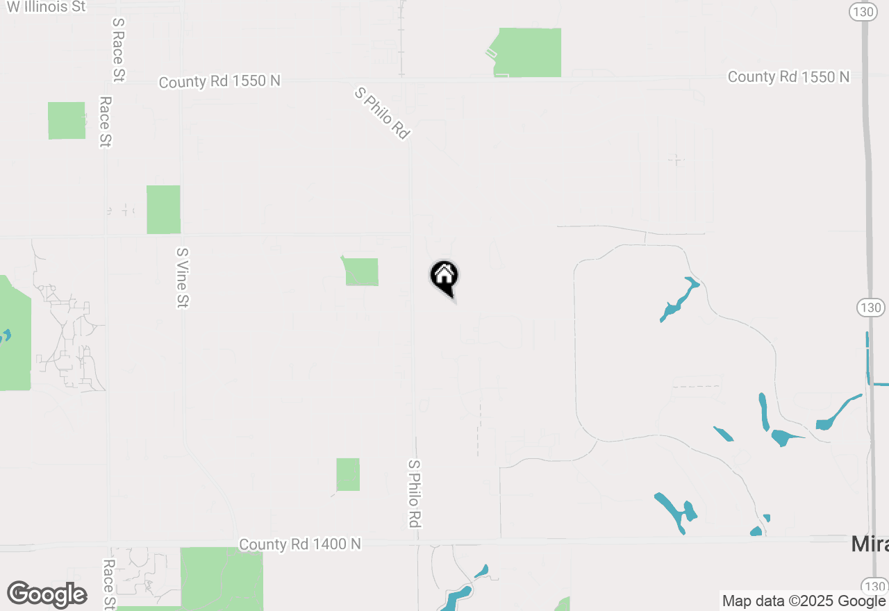 Map of 1602 E Colorado Avenue, Urbana, IL 61802