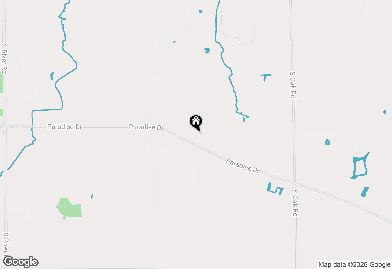 Map of 1980 Paradise Dr, West Bend, WI 53095