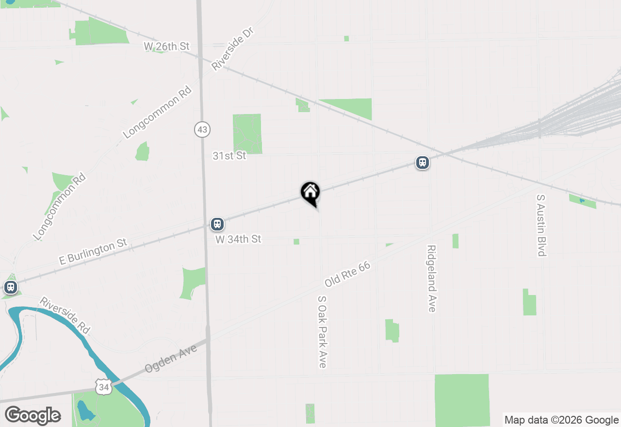 Map of 3303 Grove Avenue #310, Berwyn, IL 60402