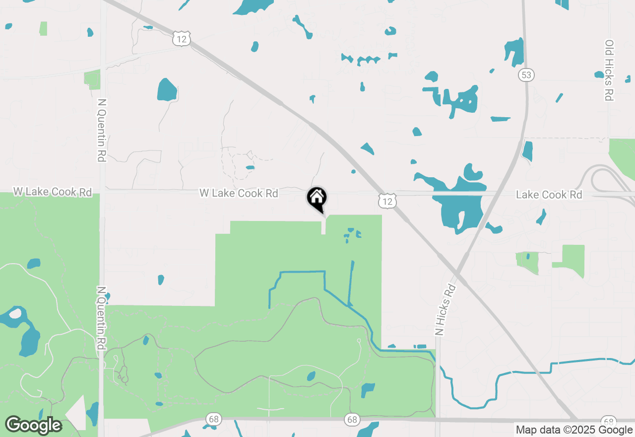 Map of 15 E Preserve Drive, Palatine, IL 60074