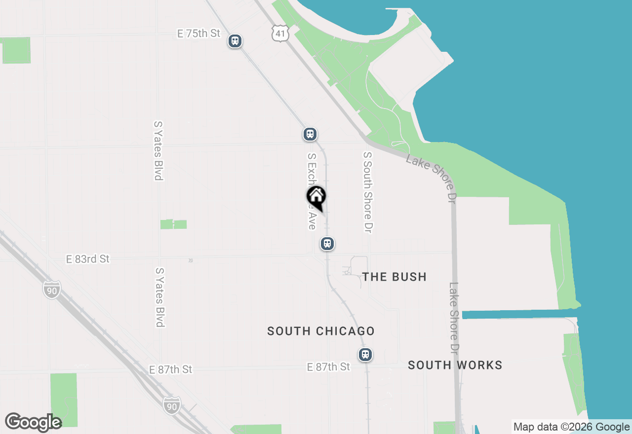 Map of 8139 S Exchange Avenue, Chicago, IL 60617