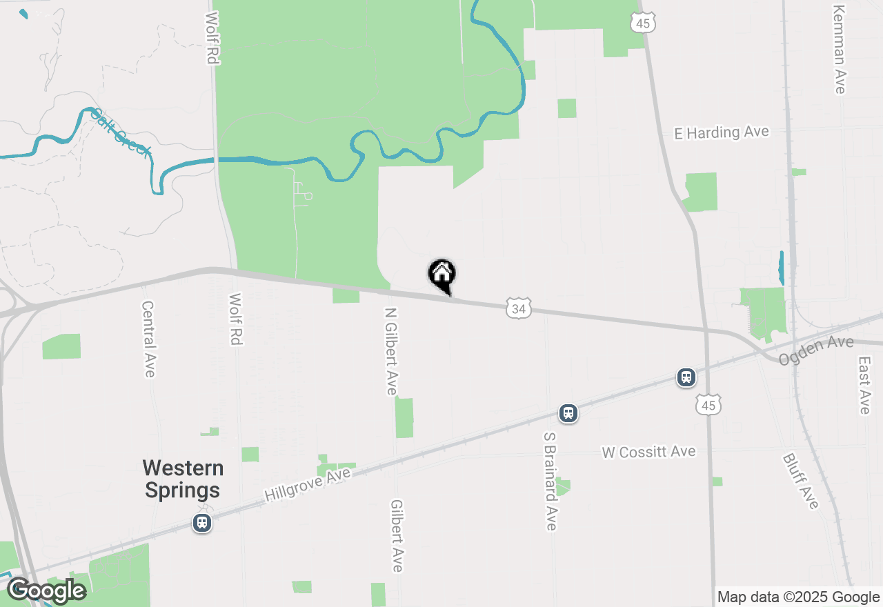 Map of 146 Bassford Avenue, La Grange, IL 60525