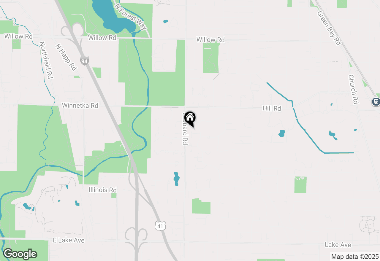 Map of 54 Woodley Road, Winnetka, IL 60093