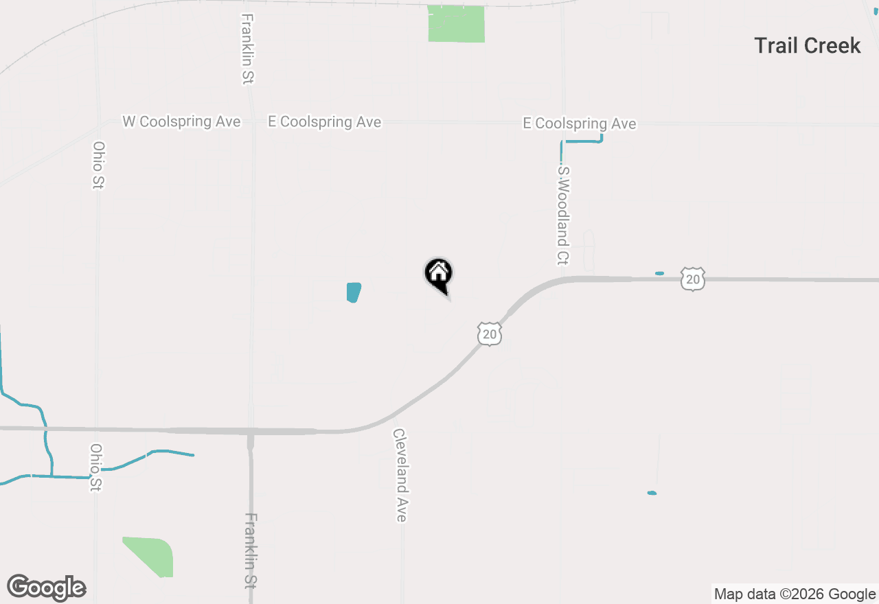 Map of 409 Holly Road, Michigan City, IN 46360