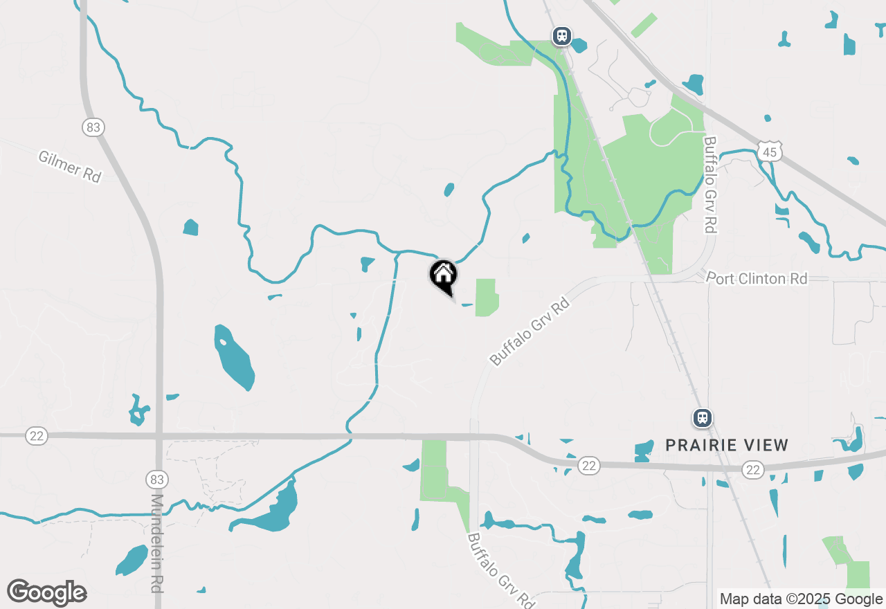 Map of 3002 Sandalwood Road, Buffalo Grove, IL 60089