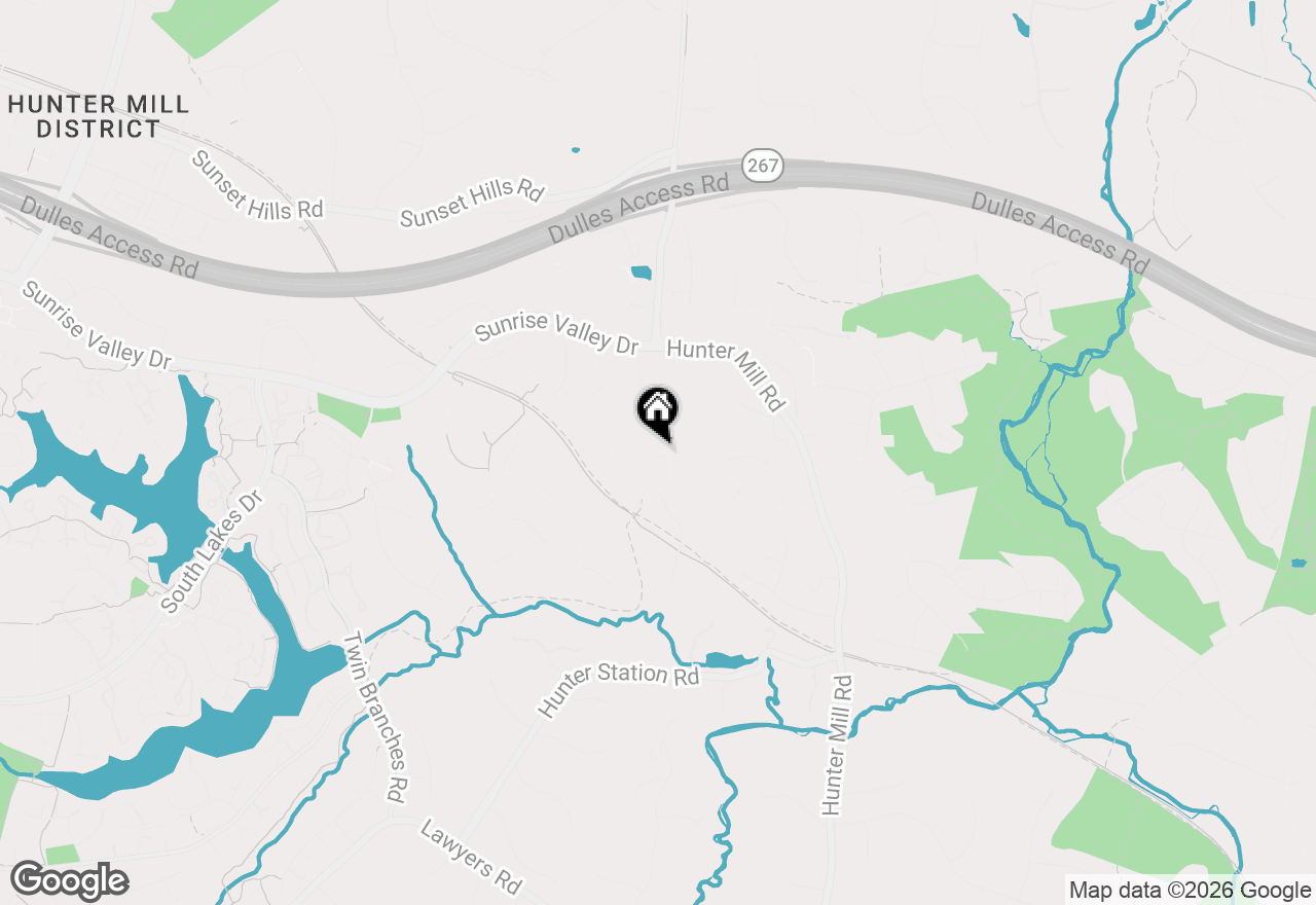 Map of 1840 Post Oak Trail, Reston, VA 20191