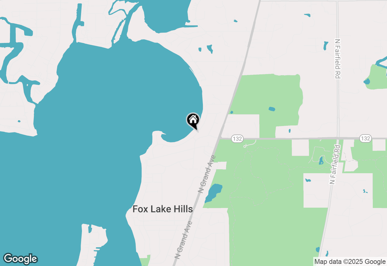Map of 25358 W Columbia Bay Drive, Lake Villa, IL 60046