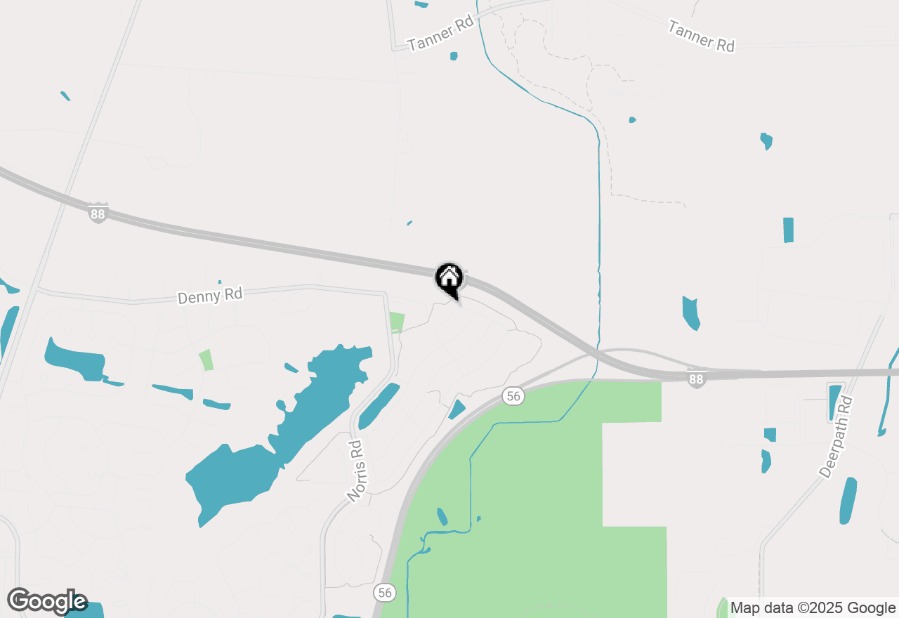 Map of 1340 Slater Street, Sugar Grove, IL 60554