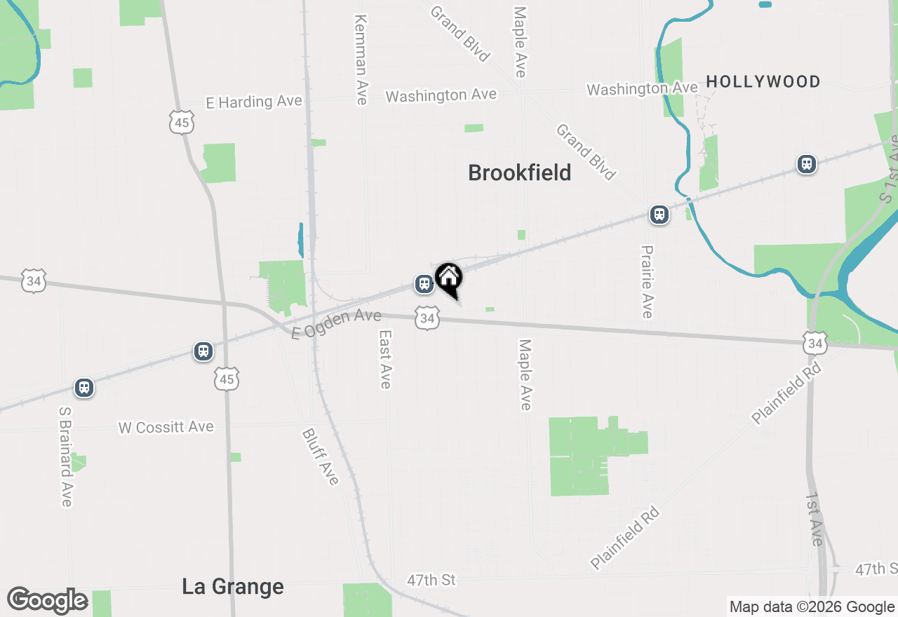 Map of 4021 Deyo Avenue, Brookfield, IL 60513
