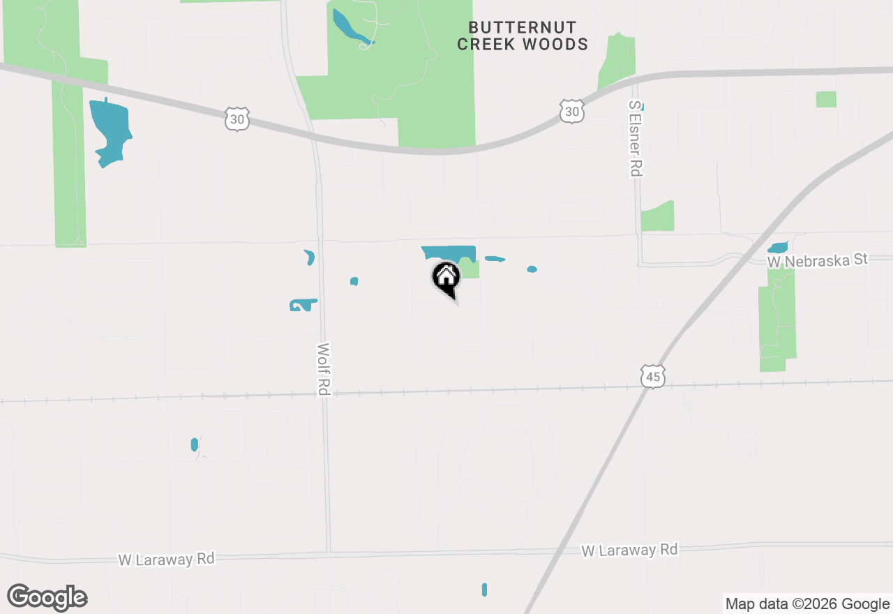 Map of 10899 Swallow Tail Lane, Frankfort, IL 60423