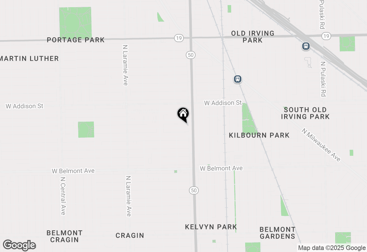 Map of 4834 W Newport Avenue #2, Chicago, IL 60641