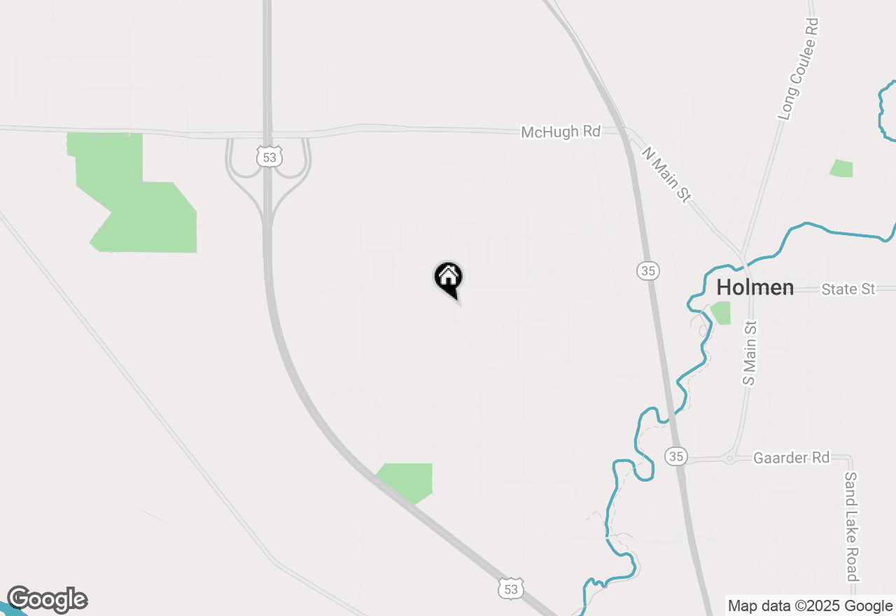 Map of 35 Buckingham Ln, Holmen, WI 54636