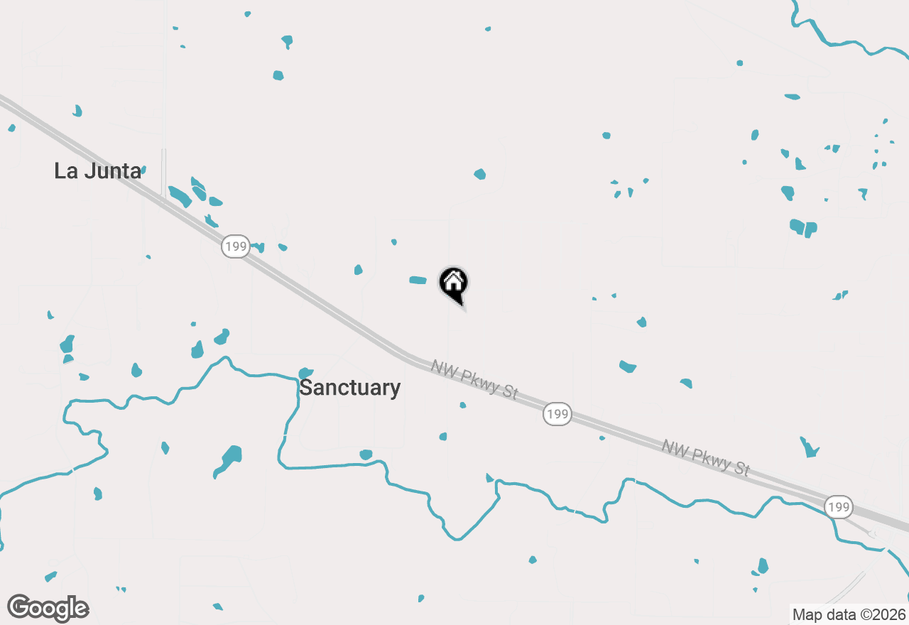 Map of Land 214 Pearson Lane, Azle, TX 76020