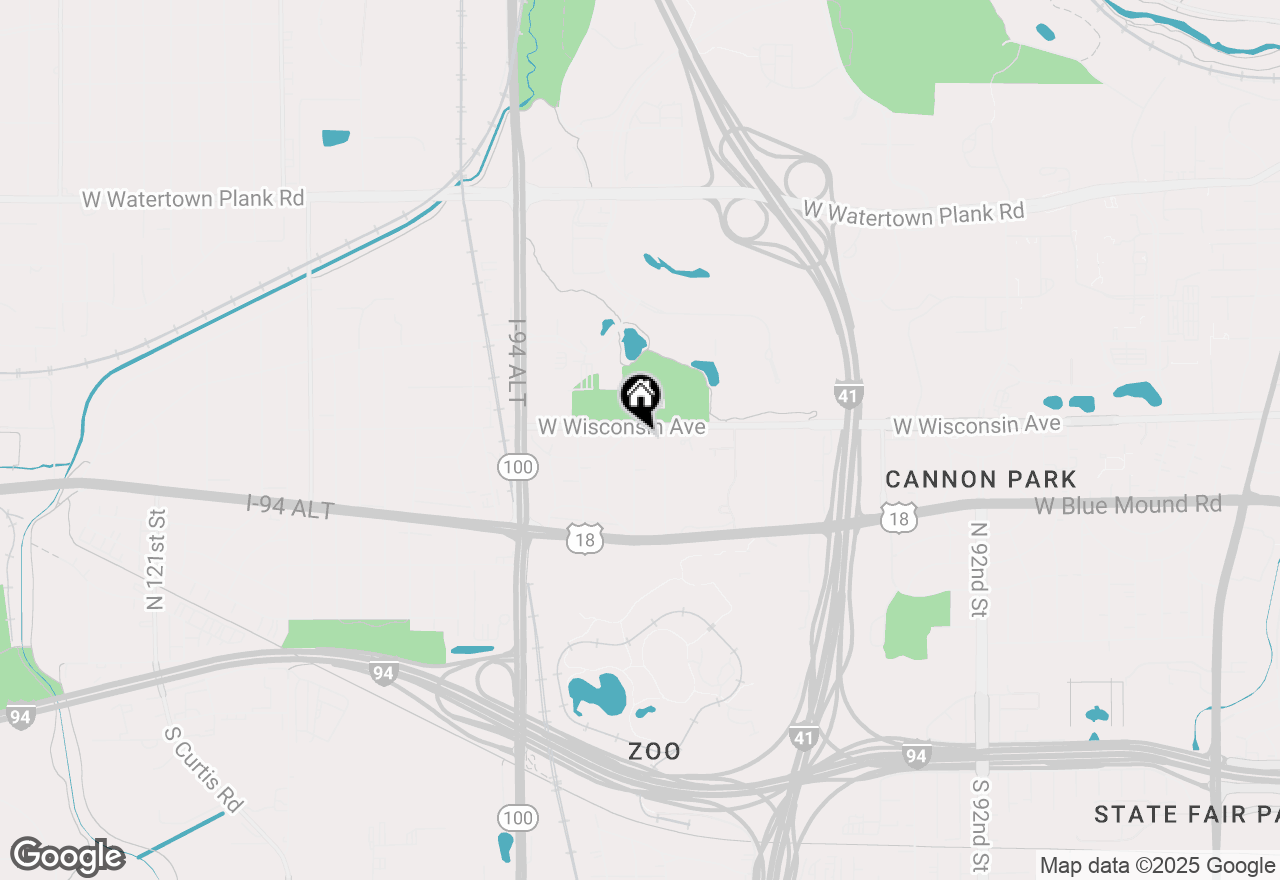 Map of 646 N 104th St, Wauwatosa, WI 53226