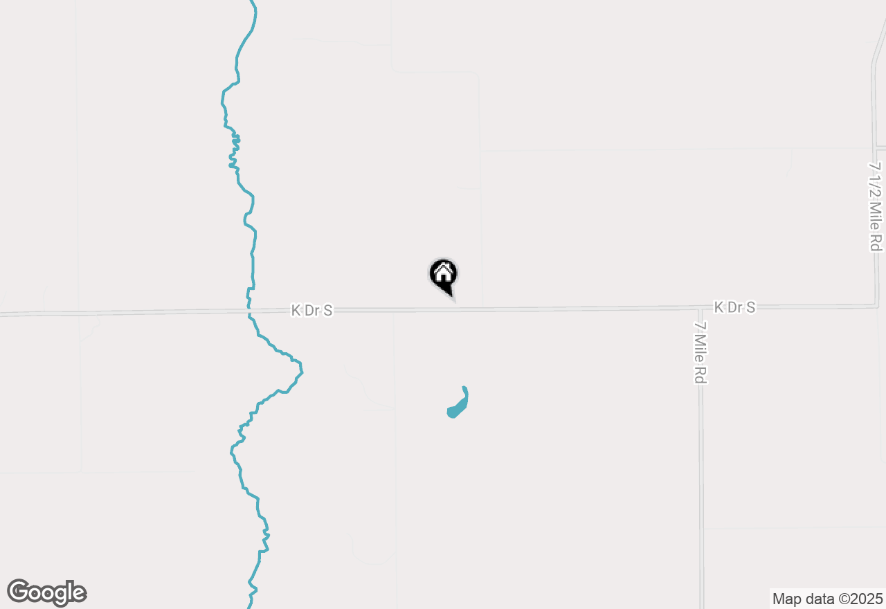 Map of 6025 S K Drive, East Leroy, MI 49051