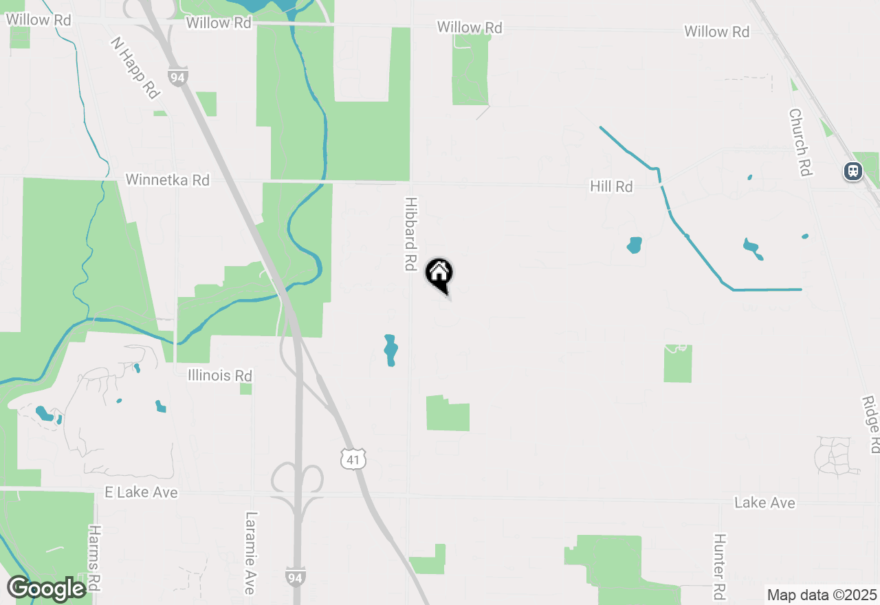 Map of 82 Woodley Road, Winnetka, IL 60093