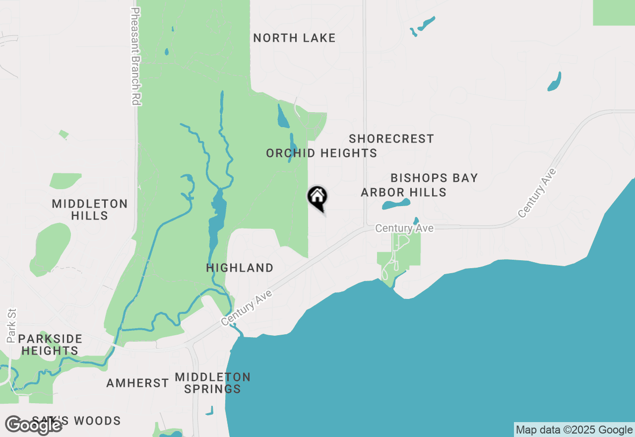 Map of 3410 Valley Ridge Road #1, Middleton, WI 53562