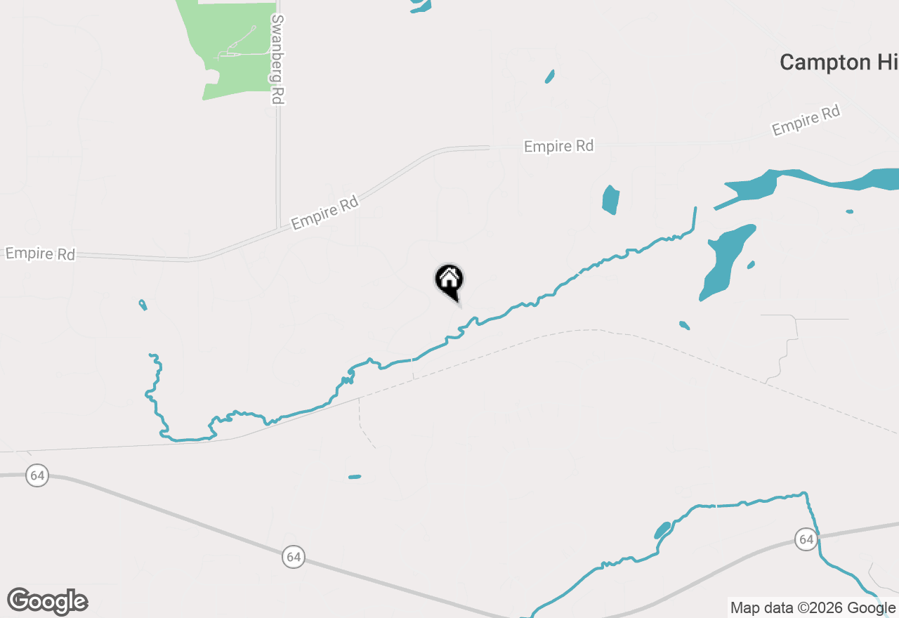 Map of 5N490 Hidden Springs Drive, St. Charles, IL 60175