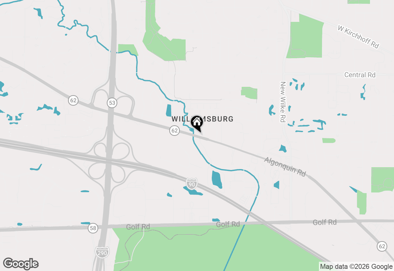 Map of 2508 Algonquin Road #5, Rolling Meadows, IL 60008