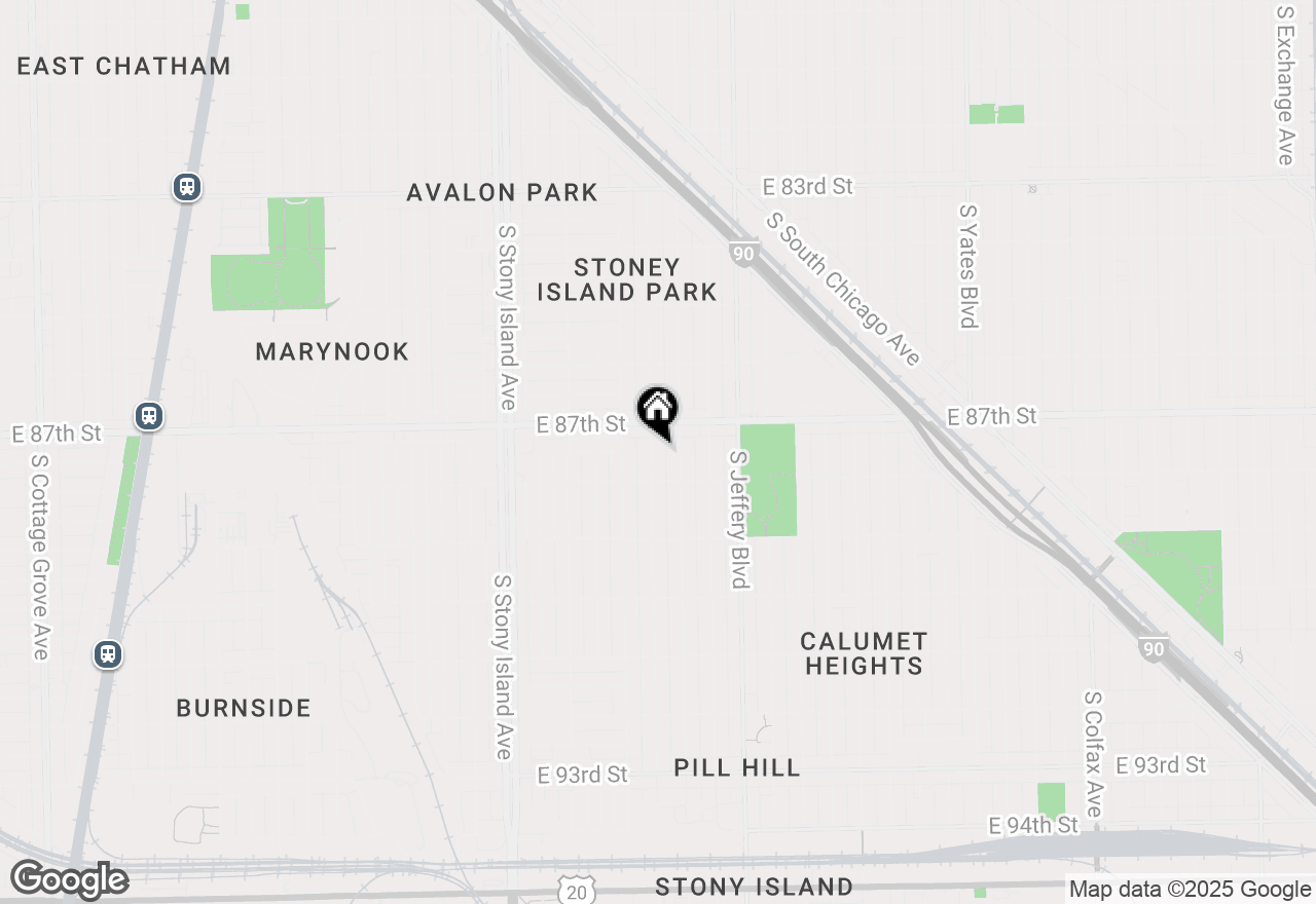 Map of 8731 S Constance Avenue, Chicago, IL 60617