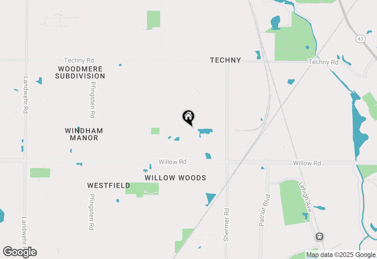 Map of 2372 Salceda Drive #2372, Northbrook, IL 60062
