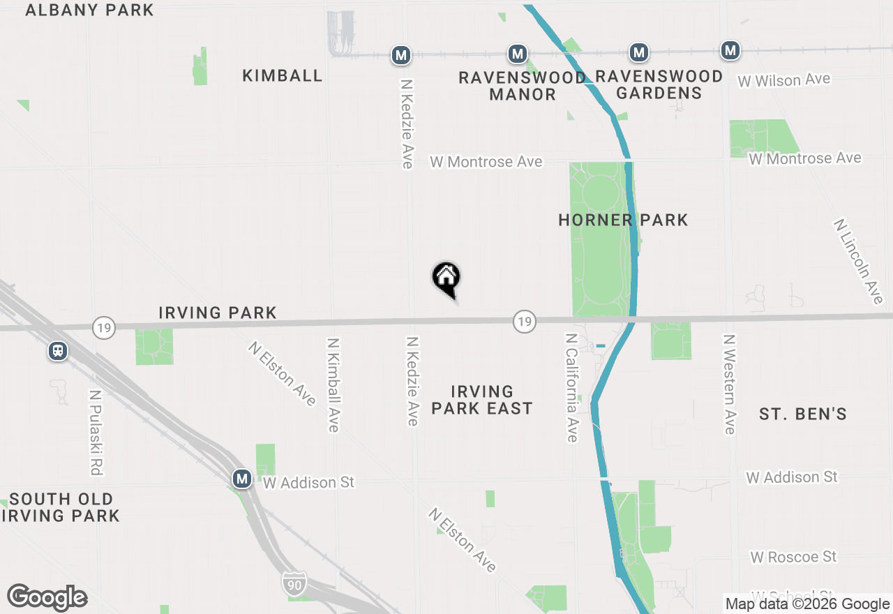 Map of 4014 N Albany Avenue #3A, Chicago, IL 60618