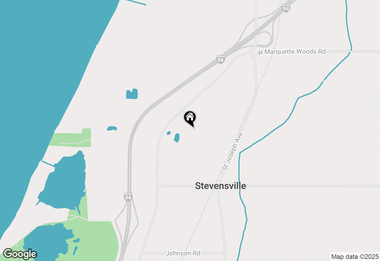 Map of 5361 Ridge Road, Stevensville, MI 49127
