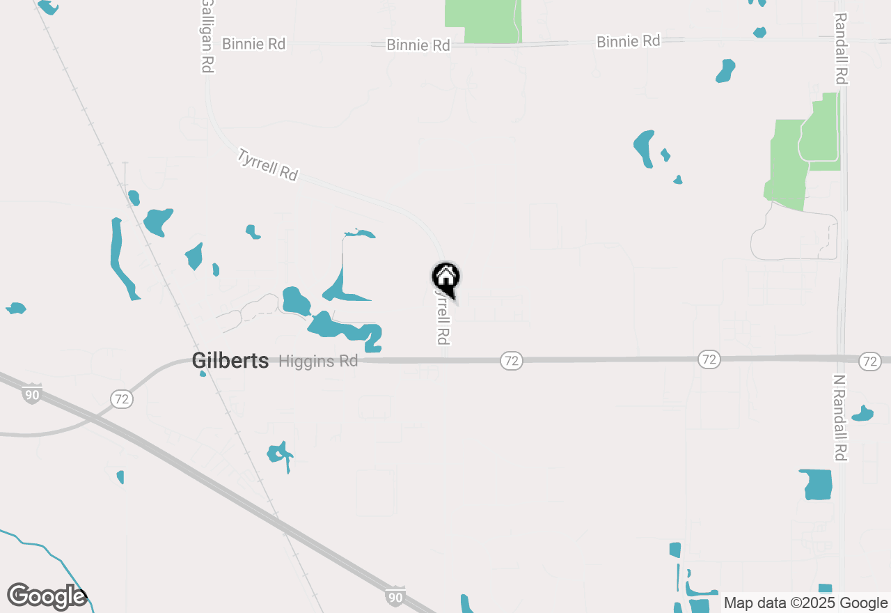 Map of 426 Town Center Boulevard, Gilberts, IL 60136