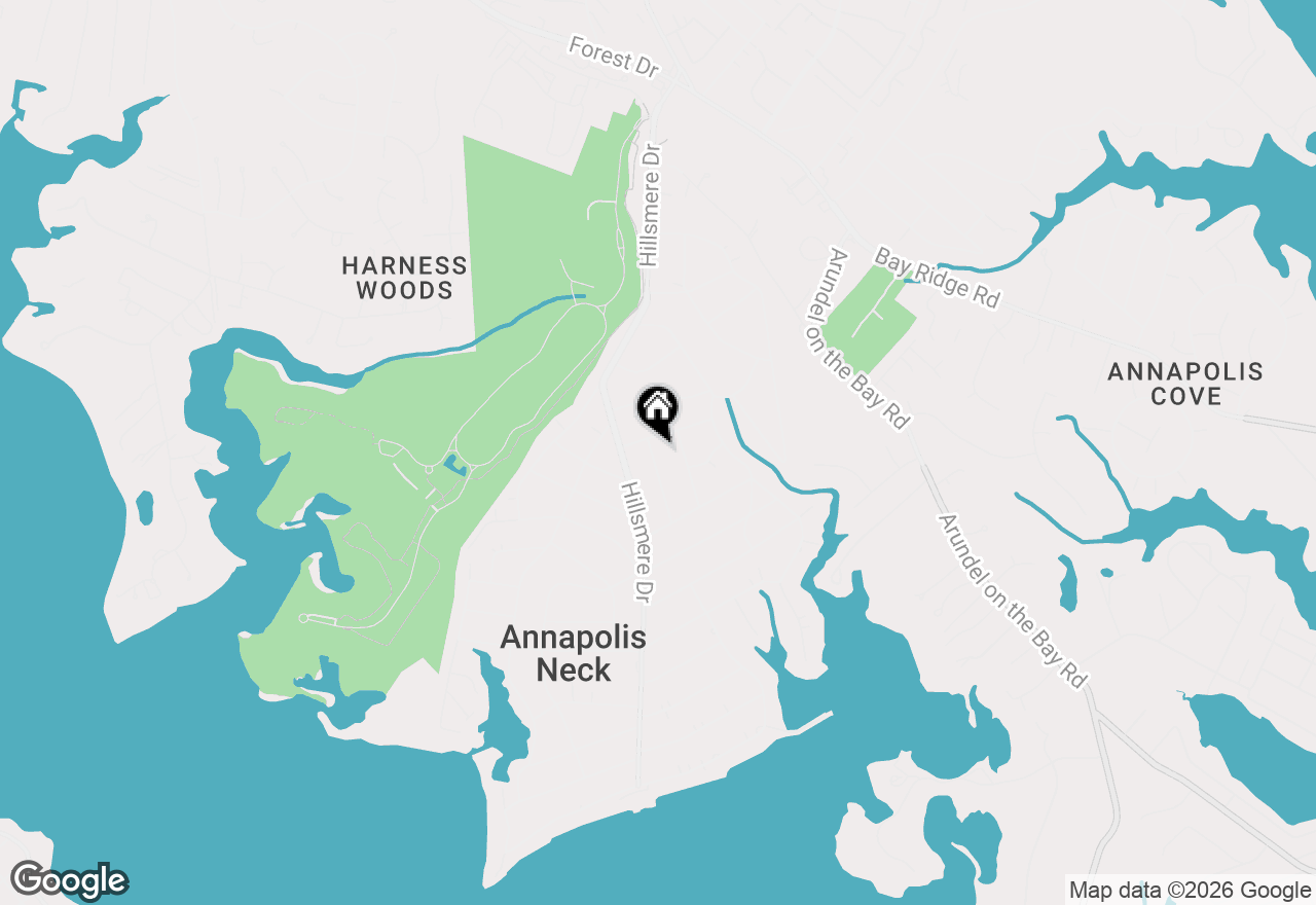 Map of 403 Holly Drive, Annapolis, MD 21403