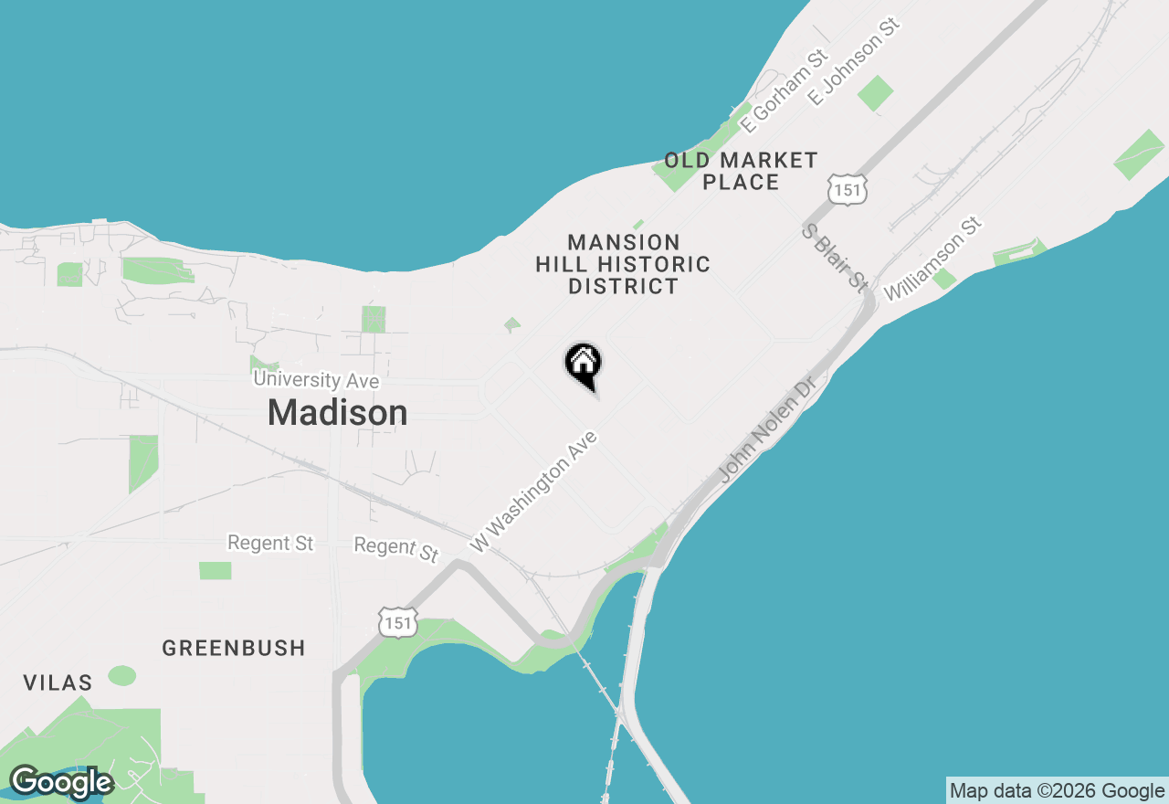 Map of 333 W Mifflin Street #1065, Madison, WI 53703