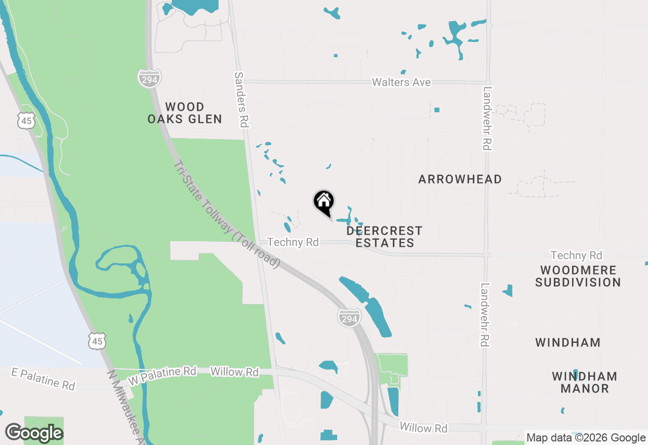 Map of 3730 Provenance Way, Northbrook, IL 60062