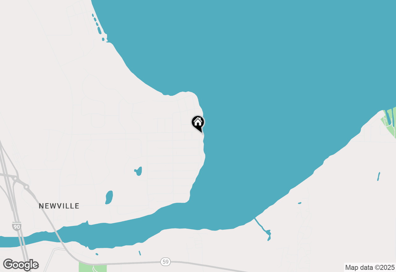 Map of 11439 N Lakeview Drive, Edgerton, WI 53534