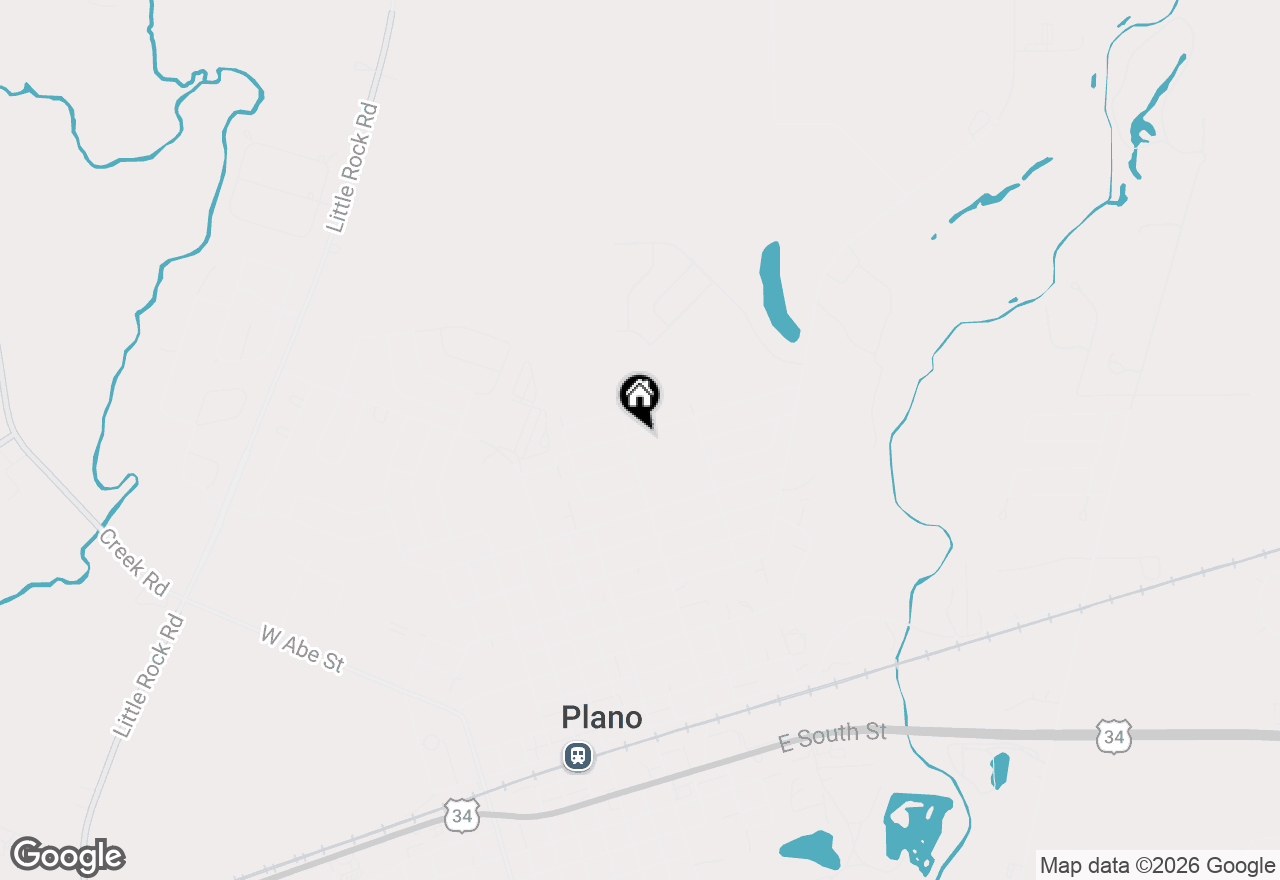 Map of 404 Sweetbriar Place, Plano, IL 60545