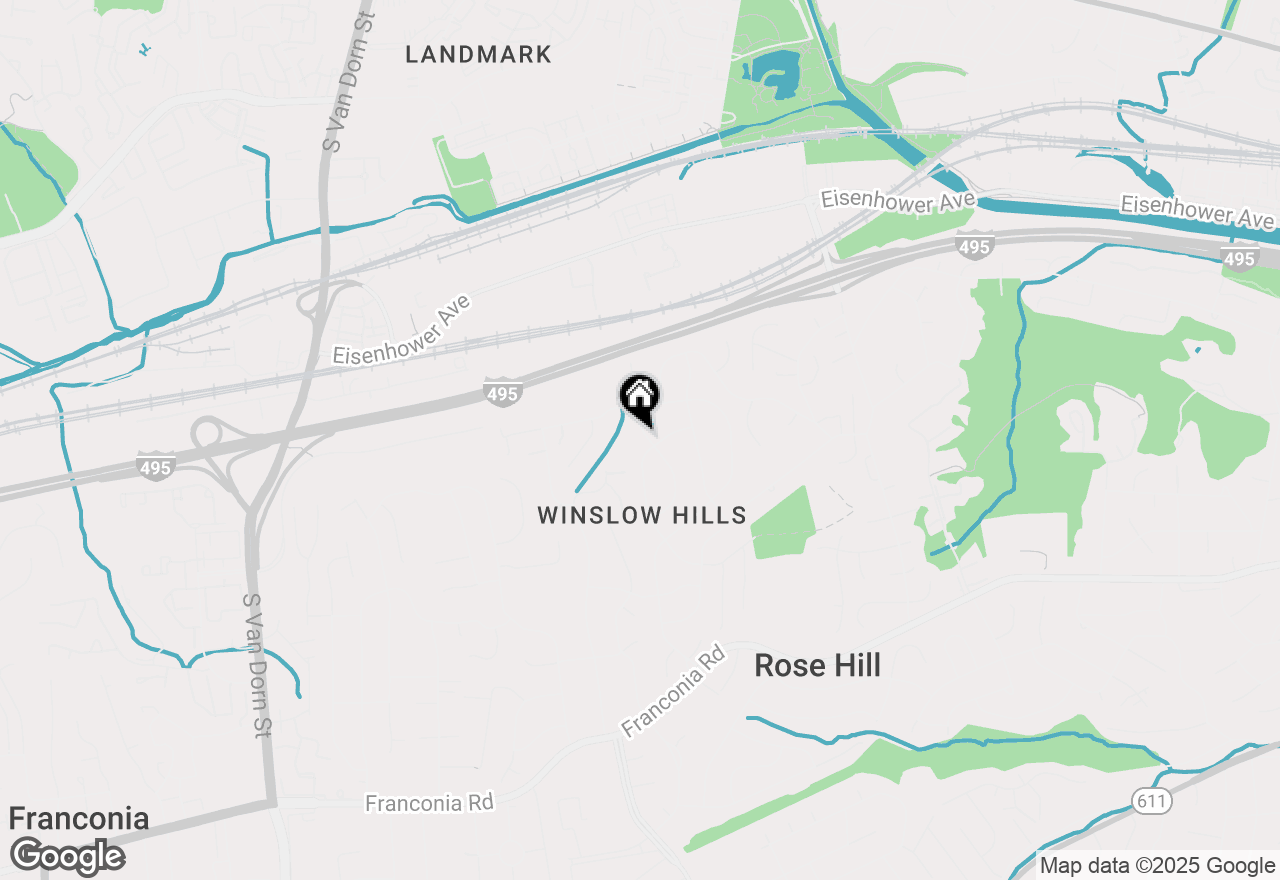 Map of 5708 Overly Drive, Alexandria, VA 22310