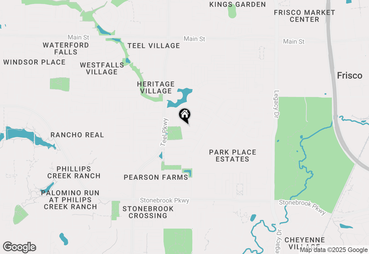 Map of 3250 Woodbine Trail, Frisco, TX 75034