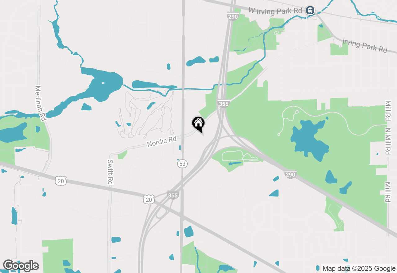 Map of 5N540 Central Road, Itasca, IL 60143