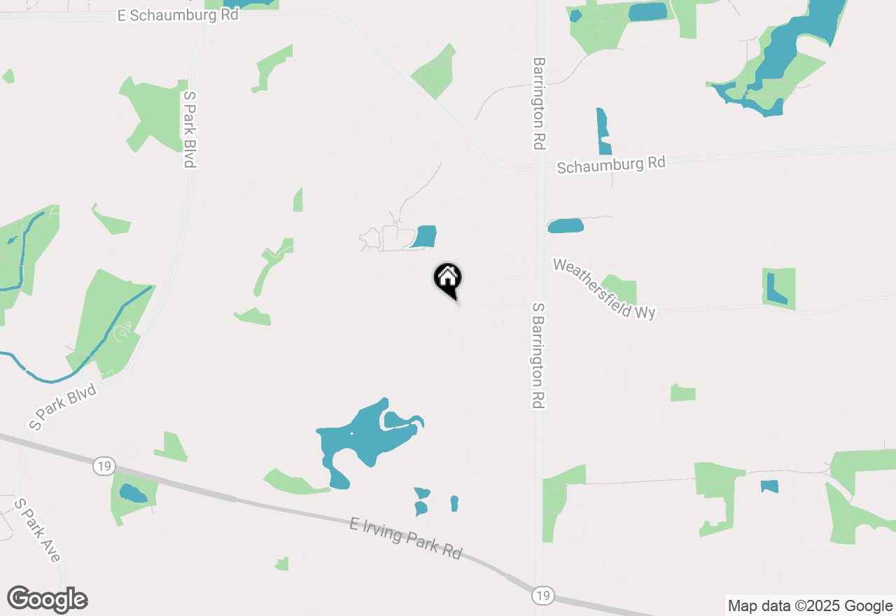 Map of 164 Hazelnut Drive #164, Streamwood, IL 60107