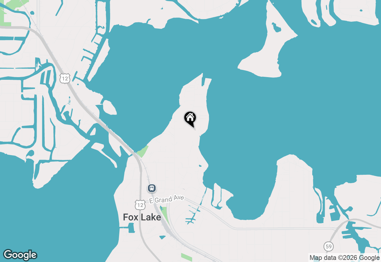 Map of 81 Maude Avenue #A, Fox Lake, IL 60020