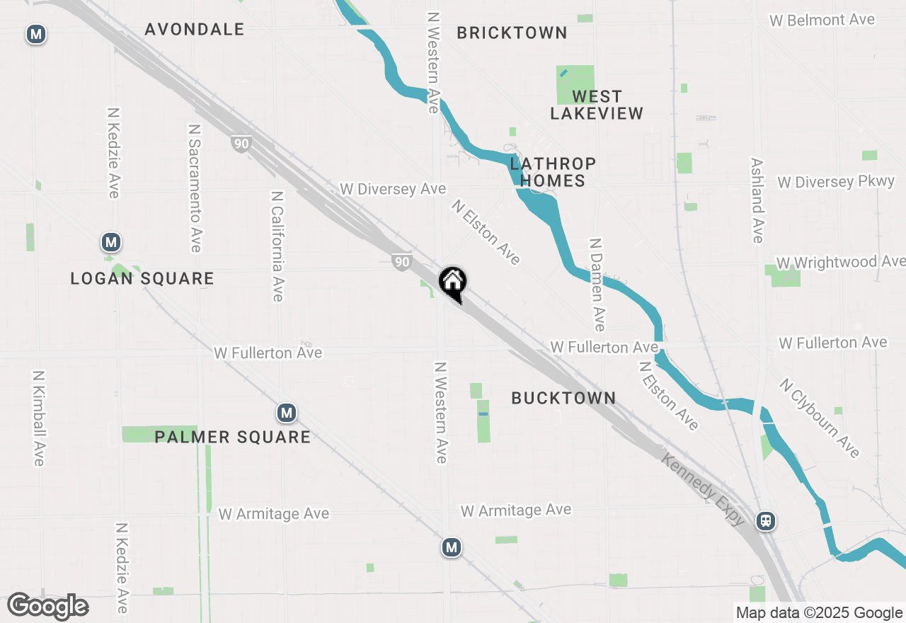 Map of 2342 W Altgeld Street, Chicago, IL 60647